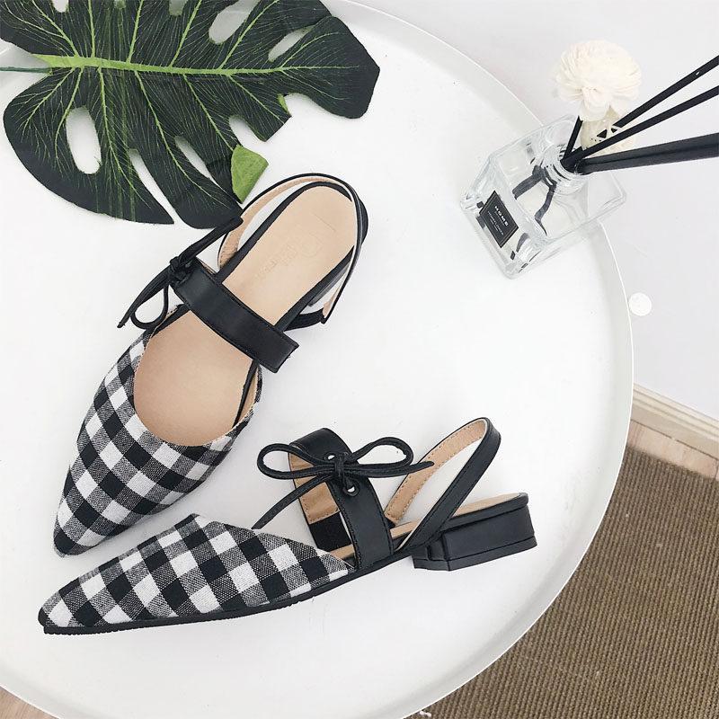 Pointy Toe Strap Back Sandal-Theone Apparel