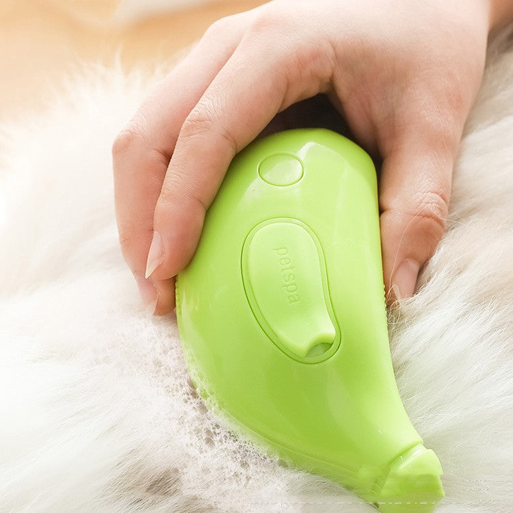 3 In 1 Pet Steam Brush With Spray And Massage