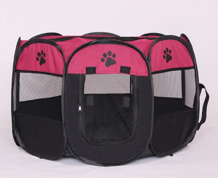 Folding Octagonal Pet Playpen For Dogs And Cats