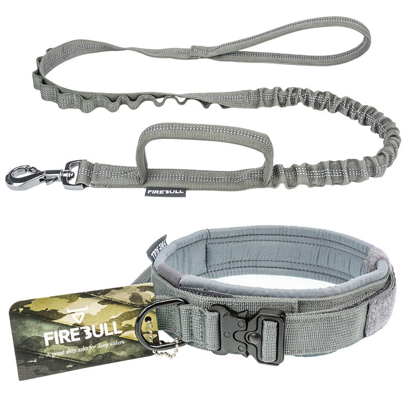 Durable Tactical Pet Collar And Leash Set