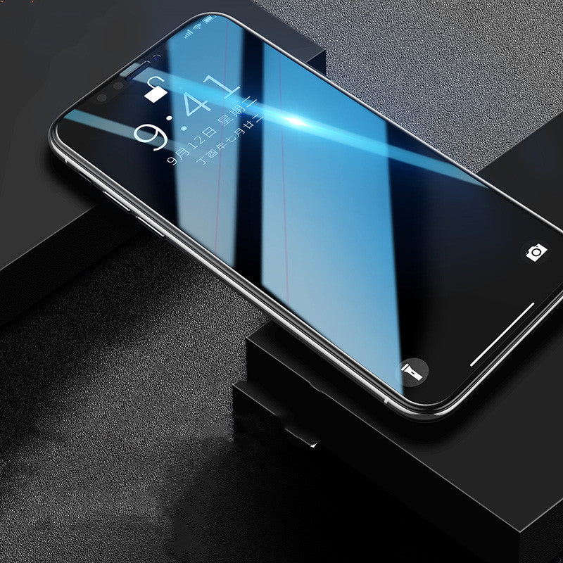 Compatible With Tempered Glass Screen Protector For   11 Pro Max 12 Mini 11Pro 12Pro XS X XR 7 8 Plus 6 6S SE 5S Protection Film