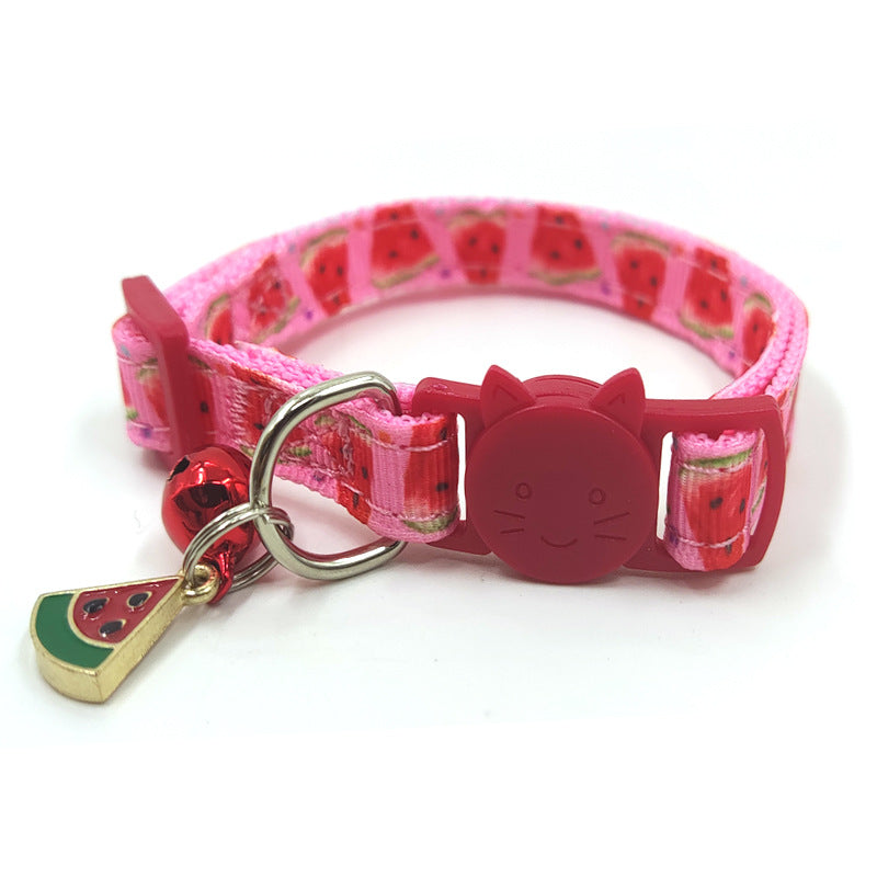 Cute Cat Collar With Bell For Everyday Safety