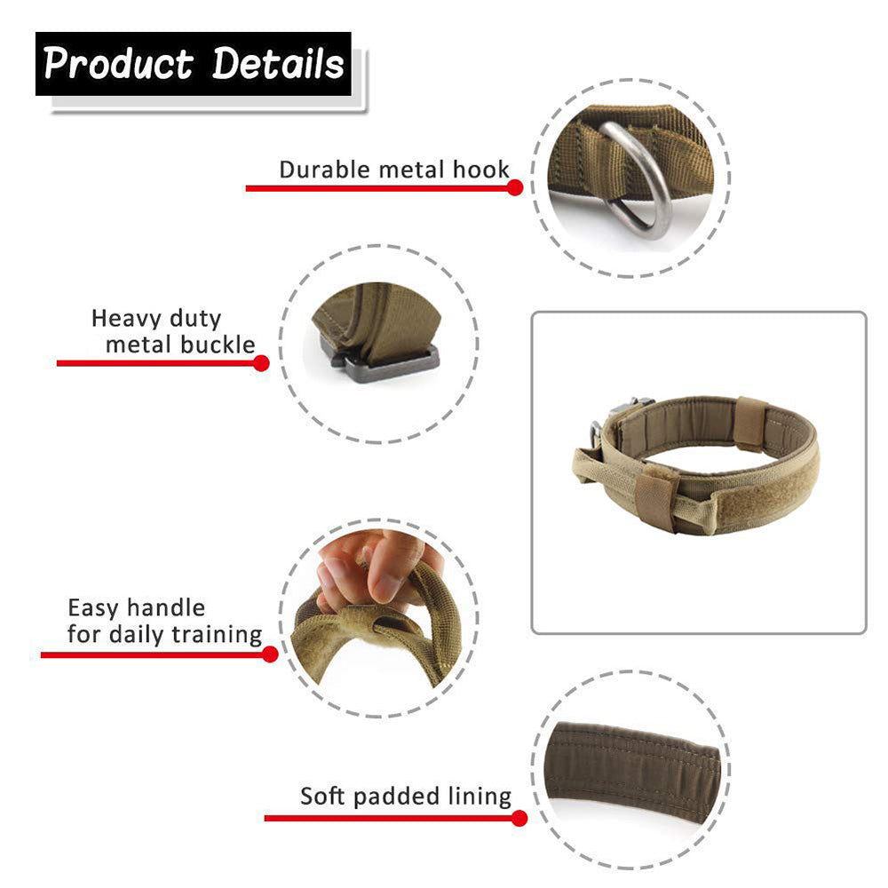Durable Adjustable Dog Collar For Everyday Comfort