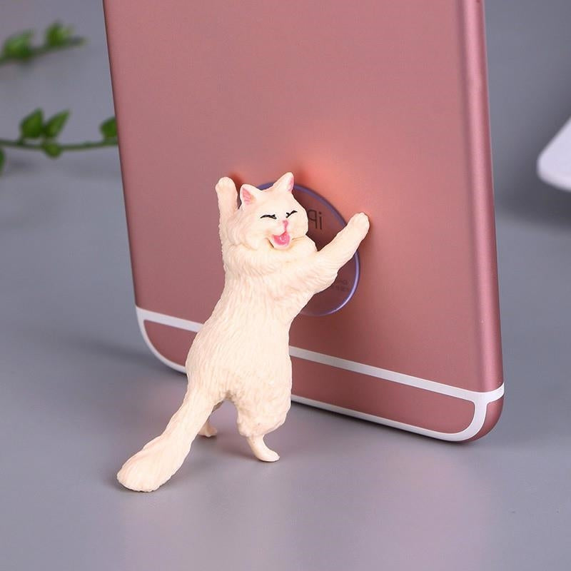 Silicone Cat?Grip Anti?Drop Phone Holder With Strong Suction