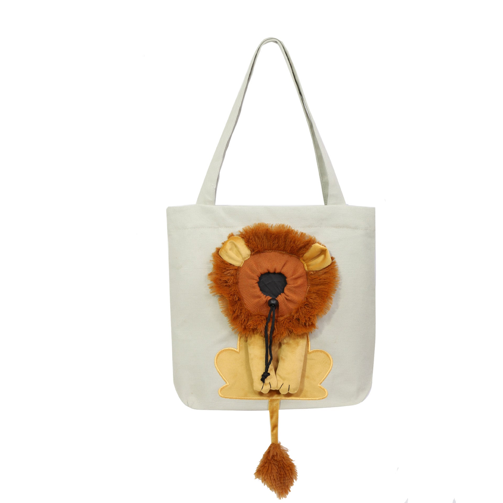 Lion Design Soft Pet Carrier Bag For Cats And Dogs