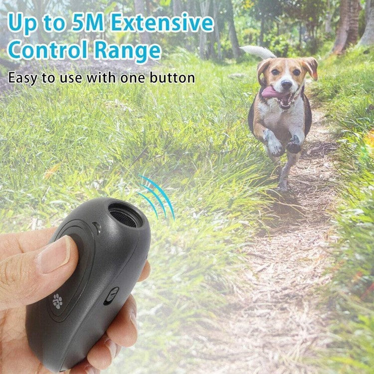 Handheld Ultrasonic Dog Repeller And Training Device