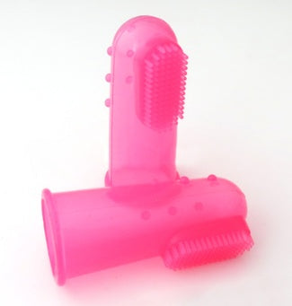 Super Soft Pet Finger Toothbrush For Gentle Dental Care