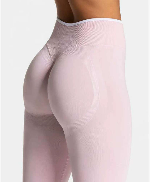 Peach Hip Yoga Pants Women's High Top Sports Running Workout Pants