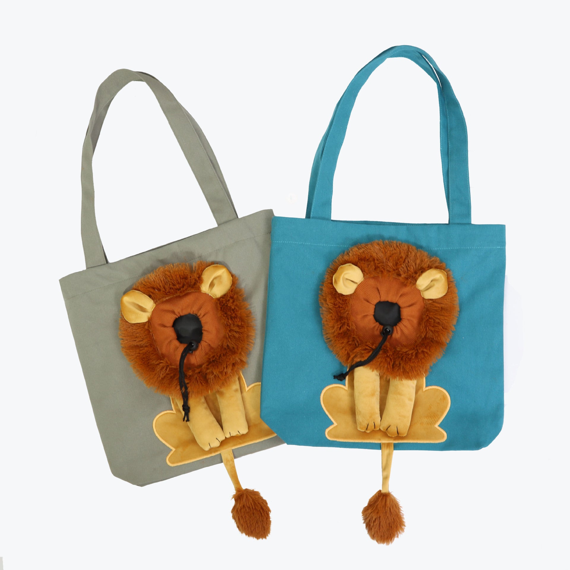 Lion Design Soft Pet Carrier Bag For Cats And Dogs