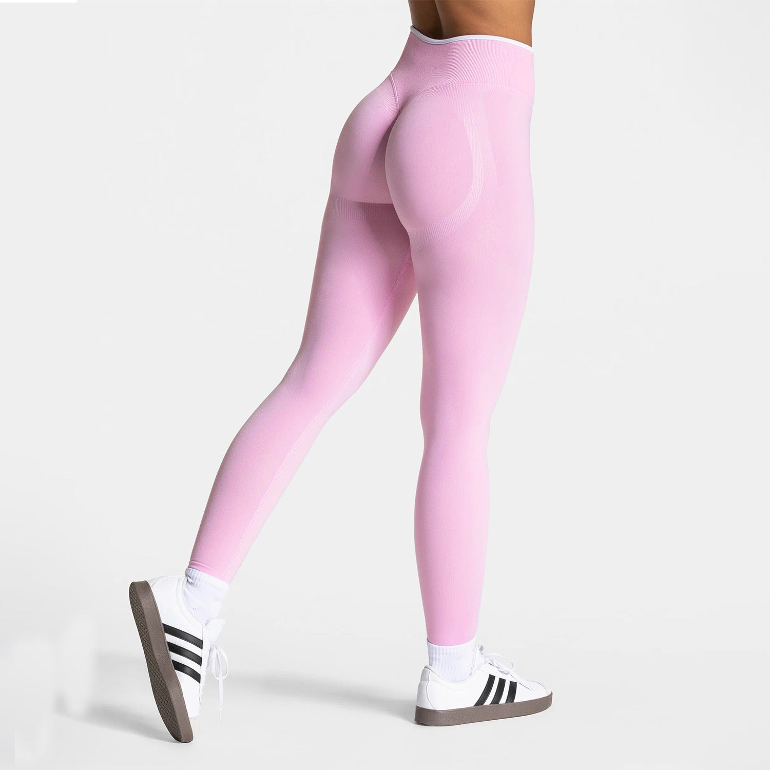 Peach Hip Yoga Pants Women's High Top Sports Running Workout Pants
