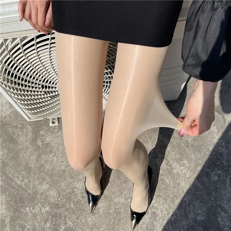 Spring And Summer Horse Oil Socks Anti-snagging Durable Superb Fleshcolor Pantynose Thin