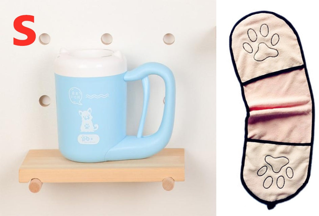 Silicone Pet Paw Washer Cup For Quick Cleaning