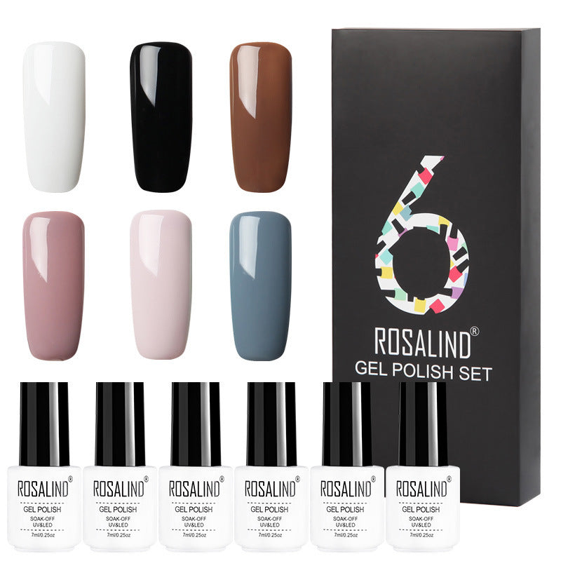 Autumnal Color Gel Polish Nail Set for At Home Manicures-RCTC6 9-Theone Apparel