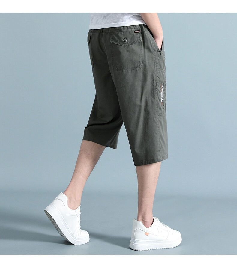 Breathable Cotton Jogger Trousers Designed for Active Comfort-Army Green-Theone Apparel