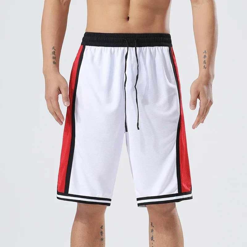 Dynamic Training Shorts with Breathable Summer Performance-White-Theone Apparel