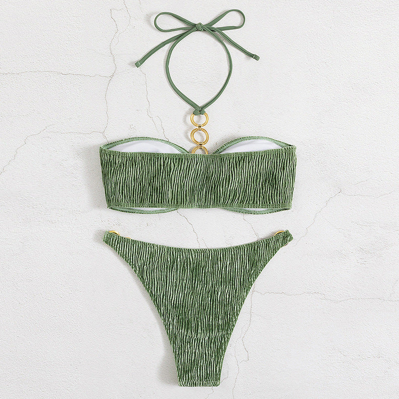 European-Inspired Fashion Bikini for Ladies Summer Beach Days-Theone Apparel