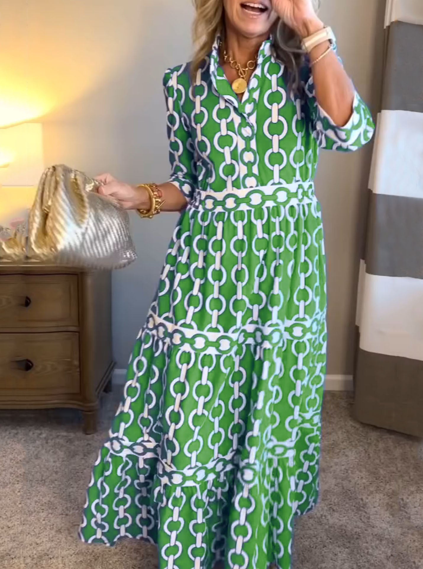 Women's Maxi Dress A Line Dress Vacation Casual Outdoor Going out Regular Fit Graphic Long Sleeve Turndown Blue Black Red Purple Summer Spring Fall Women's Maxi Dress A Line Dress Vacation Casual Outdoor Going out Regular Fit Graphic Long Sleeve Turndown Blue Black Red Purple Summer Spring Fall