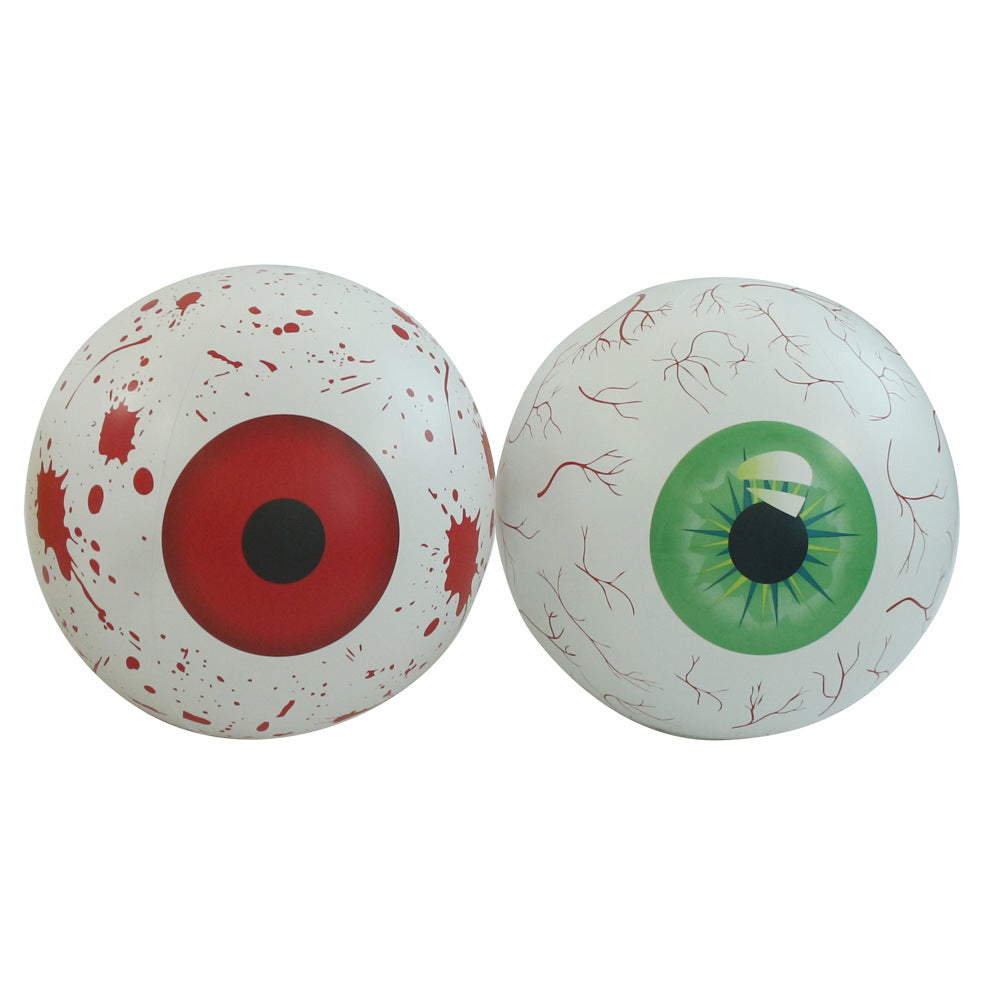 Inflatable PVC Eyeball Decorations with LED Light Inserts-Theone Apparel