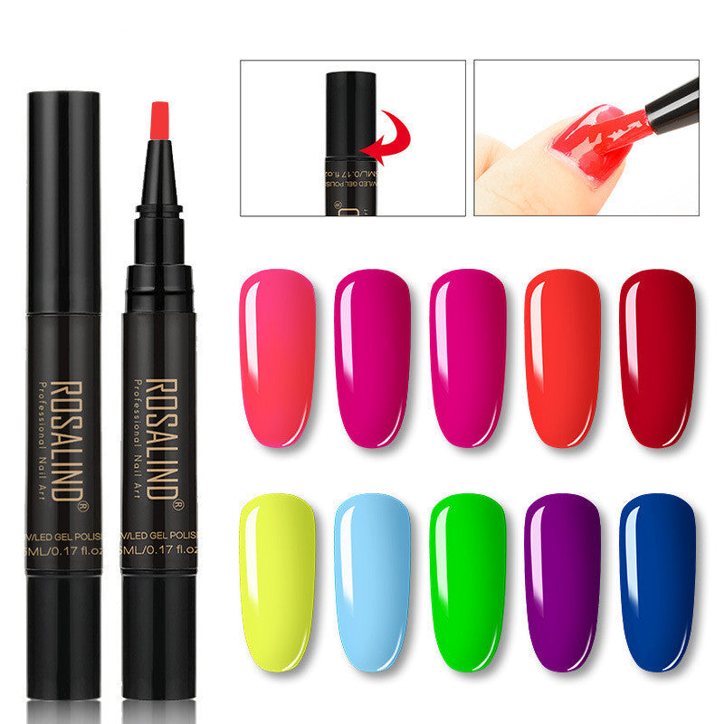 Premium Hel nail Polish Pen in Vibrant Color Choices-Theone Apparel