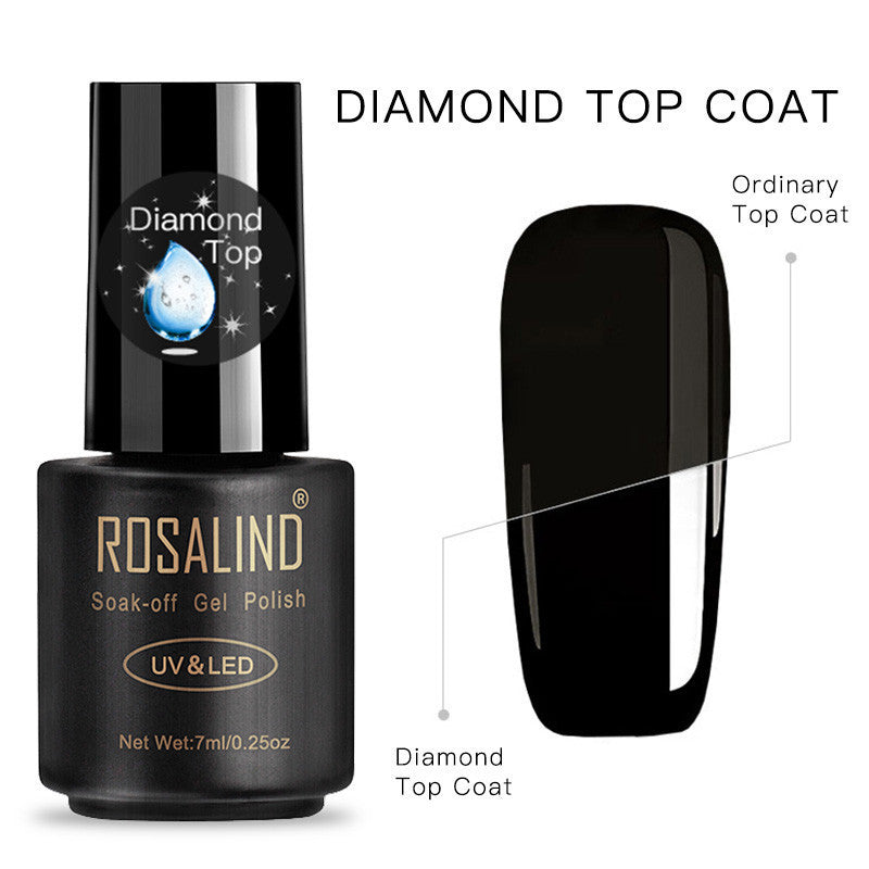 UV Sealed Soak Off Gel Nail Polish in Multiple Colors-RADTOP diamond seal-Theone Apparel