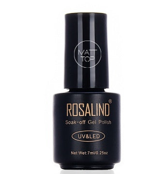 UV and LED Sealed Rich Black Soak Off Nail Polish-Matt Tip-Theone Apparel