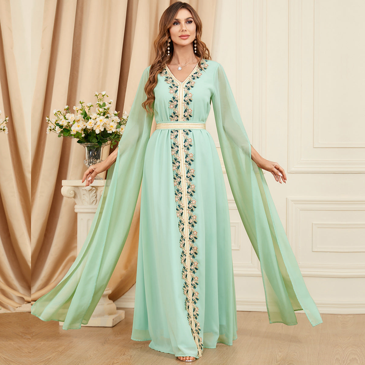 knee length dresses for ladies Beige Strapless Tie Back Maternity Maxi Dress – PinkBlush main image 1