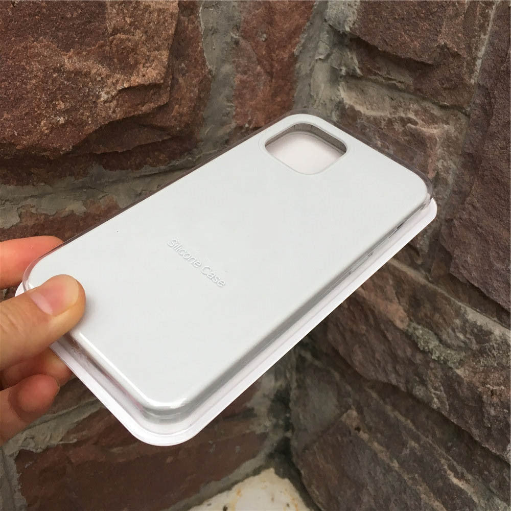 Liquid Silicone Soft Touch Full-Cover Protective Phone Case