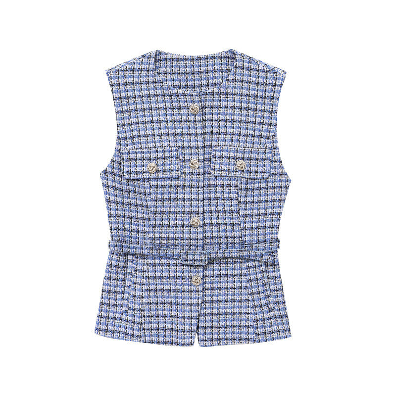 Women's Knit V-neck Vest