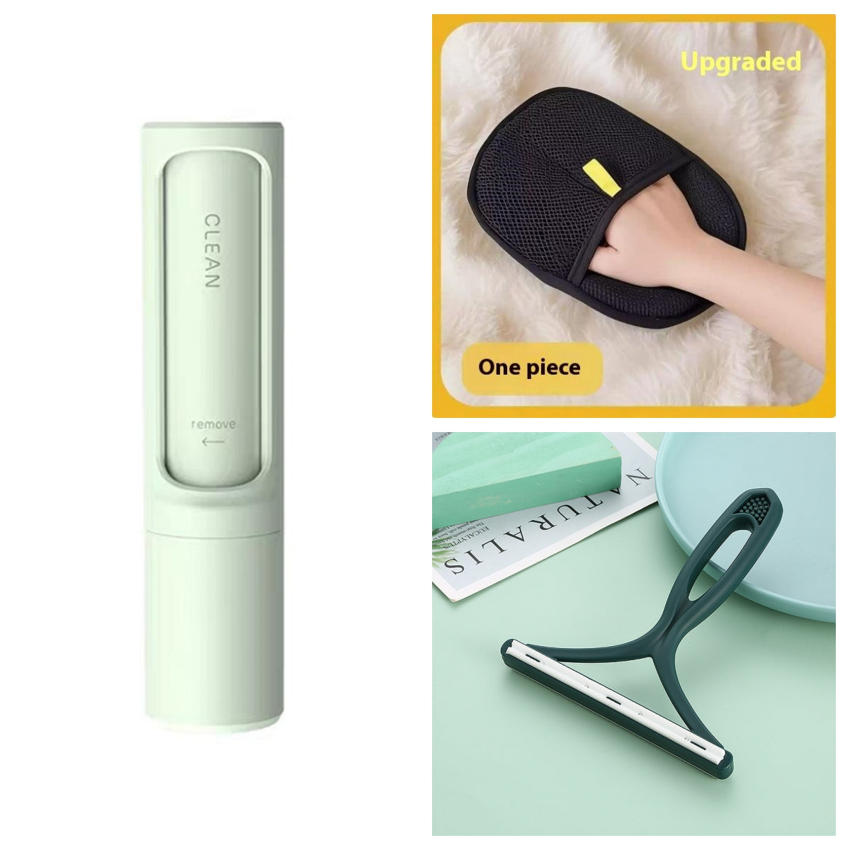 Reusable Pet Hair Remover Brush For Clothes And Furniture