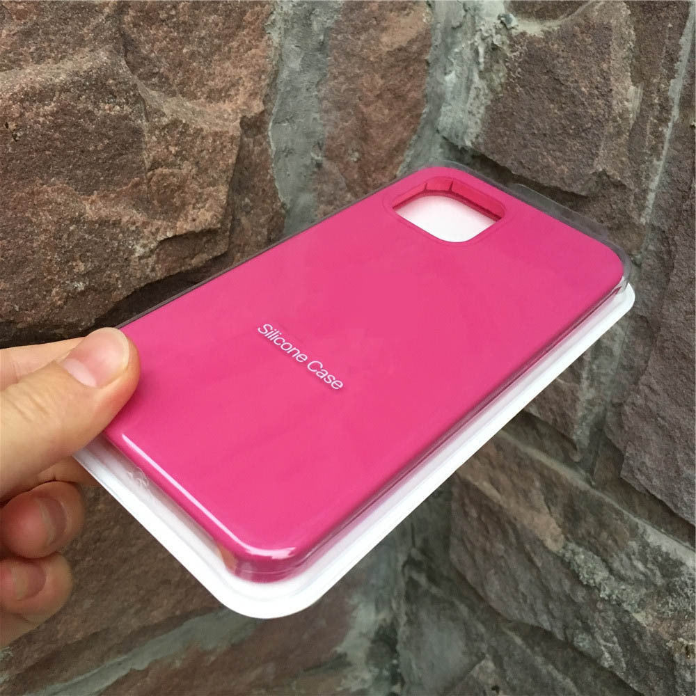 Liquid Silicone Soft Touch Full-Cover Protective Phone Case