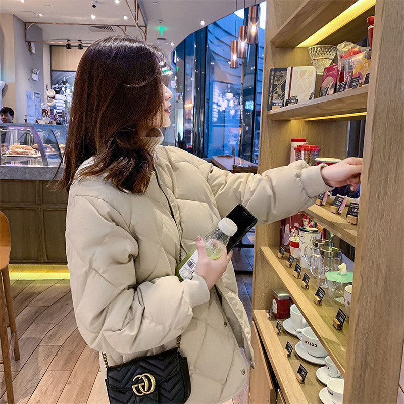 Versatile Lightweight Short Cotton Jacket For Women