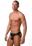 Convex Leather-Like Underwear