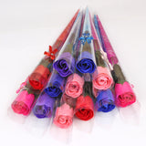 Valentines Day Bouquet Artificial Flower Rose - 12 pcs