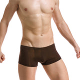 Solid Color Cropped Boxer Briefs