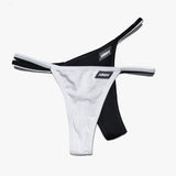 Simple Scalloped Edge Thong Panty