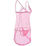 Lined with Lace See Through Babydoll