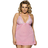 Plus Size Sheer Lace Dress With Bows