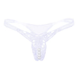 Double Band Butterfly Pearl Thong - Theone Apparel