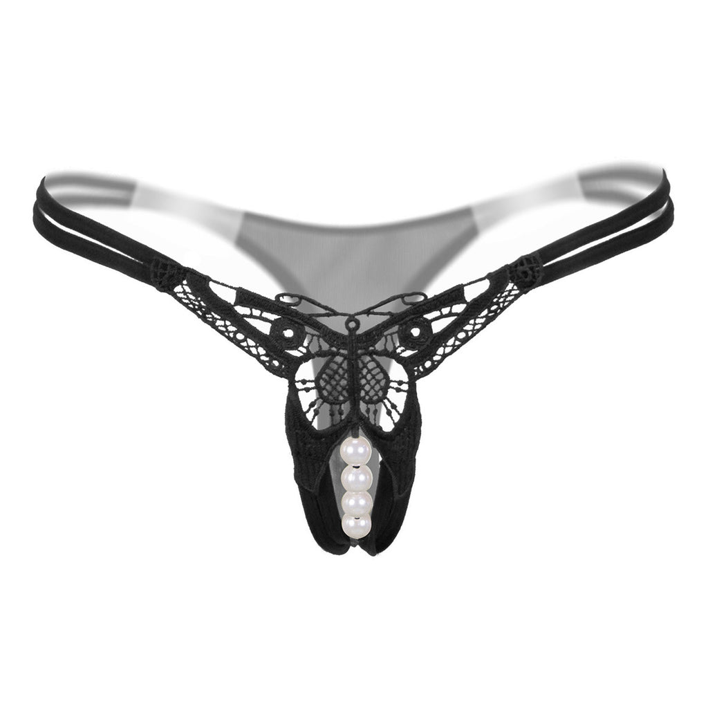 Double Band Butterfly Pearl Thong – THEONE APPAREL