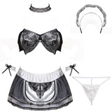 Sexy French Maid Lingerie Costume Set