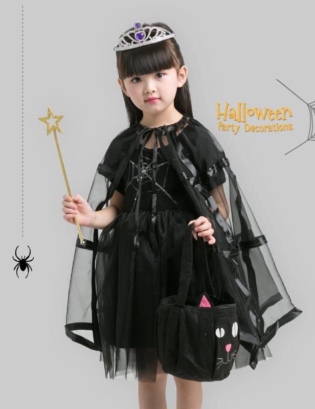 Cute Little Cat Halloween Costume for Girl - Theone Apparel