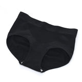 Sporty Ventilated Black Brief Panty