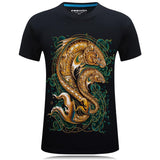 Symbolisch Coy Fish Front Design Shirt