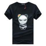 SCuzzata per la camicia di panda arcobaleno