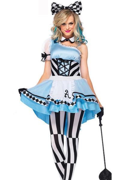 Erotic Alice in Wonderland Cosplay Halloween Costume - Theone Apparel