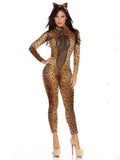 Erotic Cheetah One Size Costume for Halloween