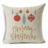 Christmas Tidings Printed Pillow Covers - Theone Apparel