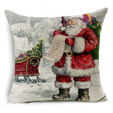 Christmas Tidings Printed Pillow Covers - Theone Apparel
