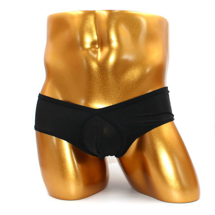 Colorful Ring Thong Underwear-Black-Theone Apparel