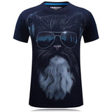 Cool Dude Bearded Cat Shirt - Theone Apparel